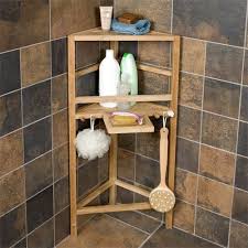 Thanks to her boyfriend for spying and sending us this vid. Bathroom Furniture Fixtures And Decor Signature Hardware Shower Shelves Shower Storage Corner Shower