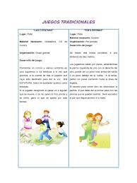 En realidad, los juegos didácticos ayudan en muchas formas al desarrollo de los niños, por ejemplo a estimular su creatividad y su comunicación, pero además tienen otras ventajas que no podemos dejar de lado, hacen que los niños pasen un buen rato, entrega grandes benéficos a su desarrollo y formación, así que no debéis dudar en poner en practica juegos didácticos con tus hijos e hijas. Juegos Tradicionales Papel Lobo Gris