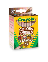 Crayola 32 Pieces Colors Of The World Multicultural Crayons Unisex Child Walmart Com In 2021 World Of Color Multicultural Crayons Crayola Crayons