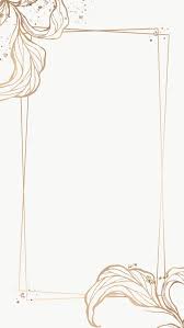 Download Premium Png Of Rectangle Frame With Outline Leaves Decoration In 2020 Flower Background Wallpaper Leaf Decor Floral Border Design