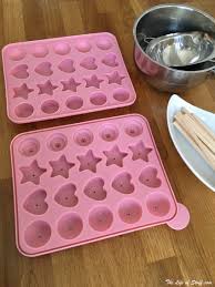 Cake batter, silicone cake pop moulder, silicone spatula (small), 1 measuring spoon (1 tbsp.), oven, silicone brush, ⅛ cups oil, 1 rack, 1 rectangular pan, 1 pot holder. Simple Cake Pops Recipe Super For Baking With Kids