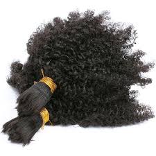 4.3 out of 5 stars 2,663. Human Braiding Hair Bulk No Attachment Mongolian Afro Kinky Curly Hair Extension For Braids 1pc Crochet Braids 4b 4c Remy Buy Hair Bulk Human Hair Bulk Product On Alibaba Com