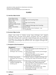 Rpl bk 1 lembar ini sesuai arahan bapak menteri pendidikan dan kebudayaan tentang penyederhanaan rpp. Silabus Bk Karier