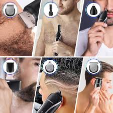 These accessories can not only act like head hair clippers. Buy Beard Trimmer For Men Migicshow Hair Clippers Grooming Kit Cordless Hair Trimmer 11 In 1 Waterproof Mustache Precision Trimmer Body Groomer For Nose Ear Facial Hair Rechargeable Led Display Online