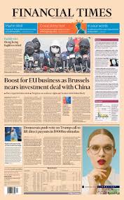 Live news, investigations, opinion, photos and video by the journalists of the new york times from more than 150 countries around the world. Financial Times On Twitter Just Published Front Page Of The Financial Times Uk Edition Tuesday 29 December Https T Co Perrznsji2