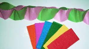 Dekorasi kelas pakai kertas krep. Diy Dekorasi Pita Kertas Krep Youtube