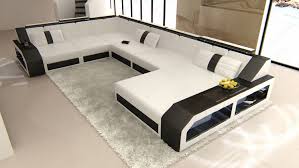 Sofa Wohnlandschaft Matera In Leder Als Xxl Version