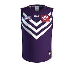 Fremantle dockers 2020 media cap $30.00. Fremantle Dockers Home Guernsey 2017 Purple White