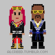 At wwe wrestlemania 32 sasha banks entrance with her cousin snoop dogg. Al Creed 8 Bit Wrestlemania Sasha Banks W Snoop Dogg