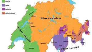 La carte linguistique du dernier recensement de la population. Un Jeu En Ligne Pour Identifier Les Accents Suisses