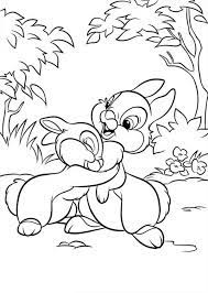 B is for bunny coloring page. Coloriage Lapins Un Gros Calin Pour Thumper ØªÙ„ÙˆÙŠÙ† ÙƒØªØ§Ø¨ ØªÙ„ÙˆÙŠÙ† Ù…Ø¯ÙˆÙ†Ø©