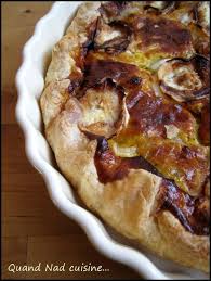 Tarte Au Jambon Cru Chevre Et Miel Quand Nad Cuisine Tarte Au Jambon Tarte Chevre Miel Alimentation