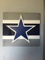 Dallas Cowboys Rustic Wooden Wall Decor Sign Estrella De Dallas Cowboys Decoracion De Bares Techo De Patio