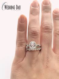 We Love The Idea Of Using A Fun Stackable Or Decorative Band Instead Of The Matching Wedding Band Instantly Makes Your Eng Wedding Day Diamonds Ring Pop Rings