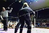 With the short, captioned intro, and near perfect in terry's goal wasn't to win here but destory onita and earn his respect and after the match they continued to brawl untill the final explosion even though funk lost. Mick Foley Gifs