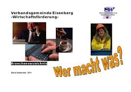 Erledigen sie ihre bankgeschäfte jederzeit. Wirtschaftsforderung Verbandsgemeinde Eisenberg Pfalz