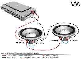 4 Ohm Dual Voice Coil Subwoofer Wiring Diagram Subwoofer Wiring Car Audio Car Audio Installation
