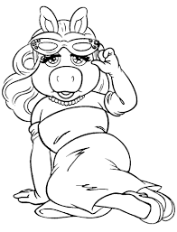 The muppets are puppets who have outrageous characters. Animal From Muppets Coloring Page Free Printable Coloring Pages For Kids