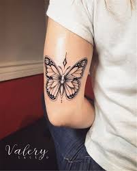 Pin By Oranyaclients On Ink Rose And Butterfly Tattoo Butterfly Tattoo Designs Butterfly With Flowers Tattoo