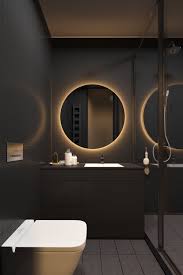 A sound small bathroom design that is practical but still stylish is key to making, what is usually, the tiniest room in your home work for you. 36 Modern Grey White Bathrooms That Relax Mind Body Soul Gray And White Bathroom Modern Bathroom Design Grey Home Decor
