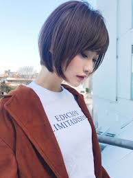 前下がりショートボブ