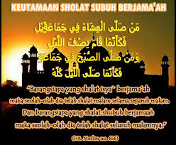 Alhamdulilah melalui halaman ini kita dapat berjumpa kembali dengan sahabat muslim. Keutamaan Sholat Subuh
