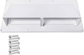 The soffit exhaust vent is ideal for exhausting bathroom and kitchen fans through the soffit of your home. Amazon Com Camp N Rv Exhaust Vent Cover Rv Range Hood Vent Rv Range Hood Cover White Kitchen Dining