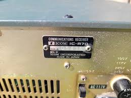 Image result for ICOM IC-R70