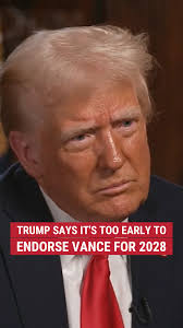 President Trump praises Vice President JD Vance in an exclusive interview  with Bret Baier, but says it's "too early" to see him as his successor.
