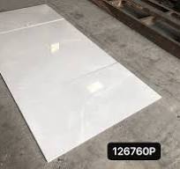 Porcelain White Marble Ceramic Bathroom Floor Tiles 600X1200mm