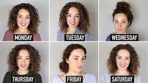How to style your wash + go with the curlmix method. A Week With Curly Hair Wash Day Refreshing Co Wash Go Lazy Bun Hairstyles Youtube