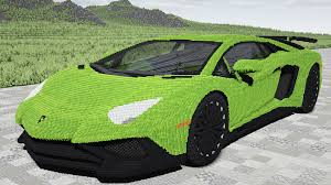 Let us know what you want to see next! Build Lamborghini Aventador Created From Small Blocks Chisels And Bits Mod Minecraft