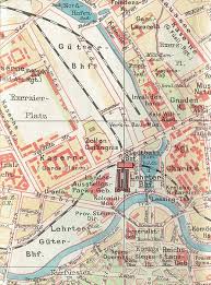 1915 Berlin Mitte Lehrter Bahnhof Kartenausschnitt Bahnhof Berlin Mitte Zellen
