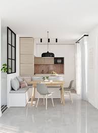 38 Beautiful Small Dining Room Design Ideas For Apartments Cuisines Design Banquette Salle A Manger Deco Maison Interieur