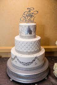 15 Magical Disney Inspired Cakes For The Ultimate Fairytale Wedding Fairy Tale Wedding Cake Disney World Wedding Fairytale Wedding