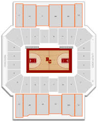 Boston College Basketball Conte Forum Seating Chart