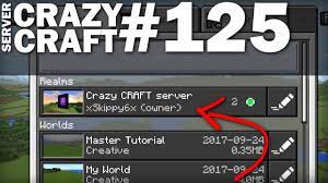 Maybe you would like to learn more about one of these? Minecraft New B T U Realm Want In Crazy Craft 125 Lets Play Xbox One Windows 10 Mcpe Youtube