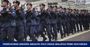 Jawatan kosong pdrm 2020 terkini. Jawatan Kosong Konstabel Polis Gred Yt1 Lelaki Tarikh Tutup Permohonan 30 November 2020