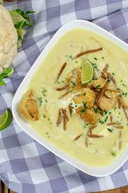 Asiatische Blumenkohlsuppe Veganes Rezept Einfach Nachschlagen Rezept Blumenkohlsuppe Lebensmittel Essen Essen
