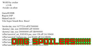 The third super smash bros. Rumortoid A Full List Of The Files Found On Smash Bros Brawl Disk Update Destructoid