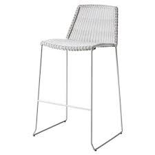 Choose from contactless same day delivery, drive up and more. Cane Line Breeze White Modern Outdoor Bar Stool Kathy Kuo Home