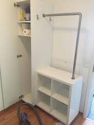 Kallax And Metod Micro Wardrobe Ikea Hackers In 2020 Kallax Ikea Kallax Ikea