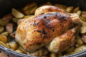 Afternoon Tea Poulet Roti Croustillant Et Son Beurre Pommade A L Ail Des Ours