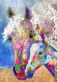Lorraine Turner Textile Artist Part 1 Textile Artists Textile Art Horse Quilt