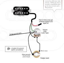 Check seymour duncan website or just google humbucker wiring diagrams. Single Humbucker And Volume Wiring Volume Working Like Tone Seymour Duncan User Group Forums