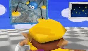 Can you play super mario 64 on ds? Wario 64 Run Gif Gfycat