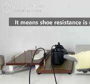 Safety shoe electrical resistance tester for anti-static and conductive shoe
