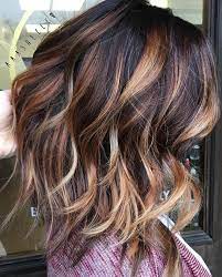 Dark Brown With Caramel And Blonde Balayage Ombre Hair Blonde Hair Styles Fall Hair Color For Brunettes
