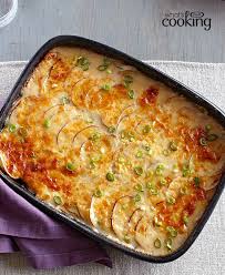 Creamy Scalloped Potatoes Kraft What S Cooking Recipe Scalloped Potato Recipes Scalloped Potatoes Potato Recipes