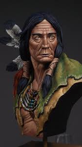 Gold award-winning Sabot Miniatures bust